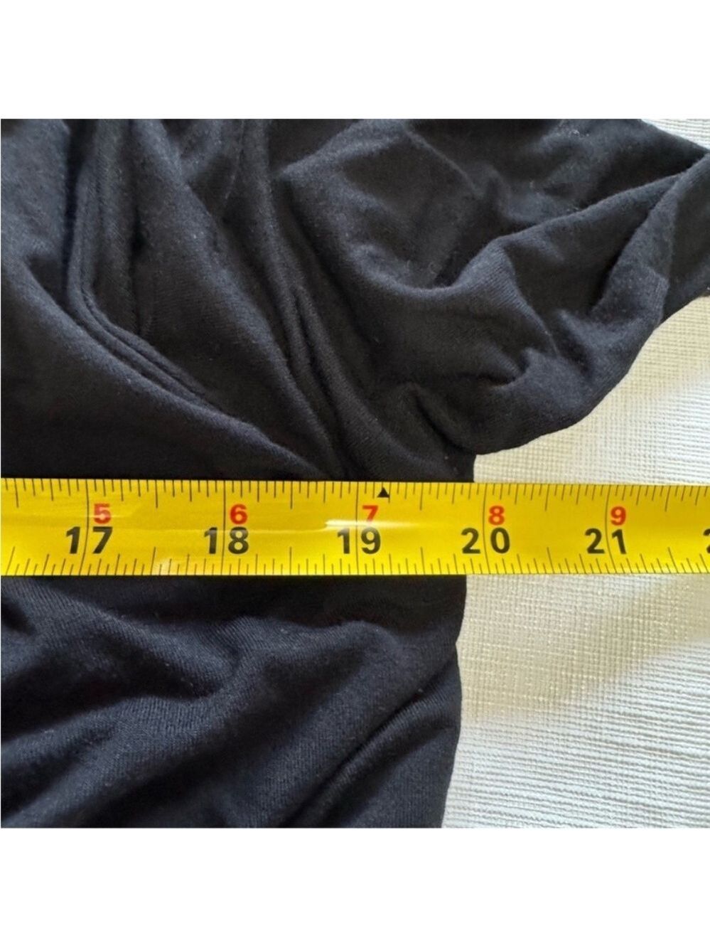 Joseph Ribkoff Elegant Black Waterfall Cardigan - Picture 3 of 4